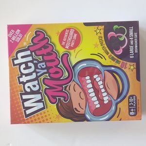 SEALED Watch Ya' Mouth Ultimate Edition 2.0 Game 10 Mouth Pieces Board